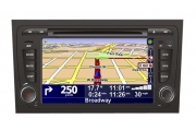 2DIN GPS navigácia Audi A4 Office