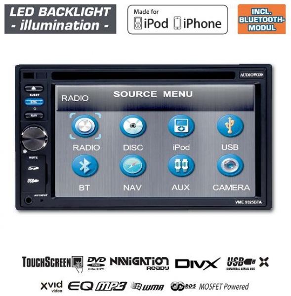 Audiovox VME9325 BTA